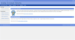 Desktop Screenshot of india.cricket-shirts.co.uk