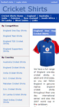 Mobile Screenshot of england.cricket-shirts.co.uk